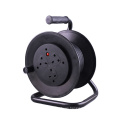 Overload Protected UK type 3-Outlet Mains Extension Cord Reel